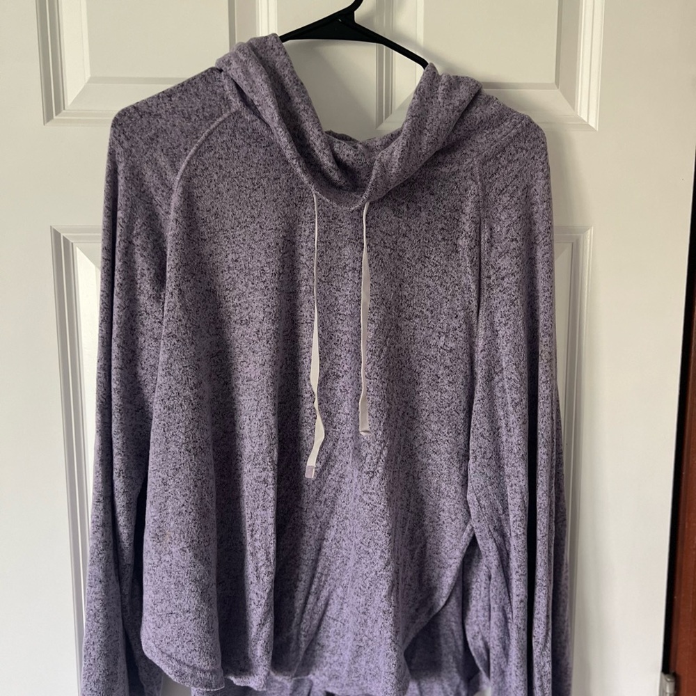 Gilligan & O'Malley Heather Gray Hoodie
